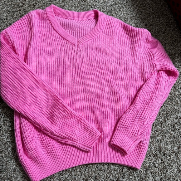 SHEIN pink sweater - Picture 1 of 1